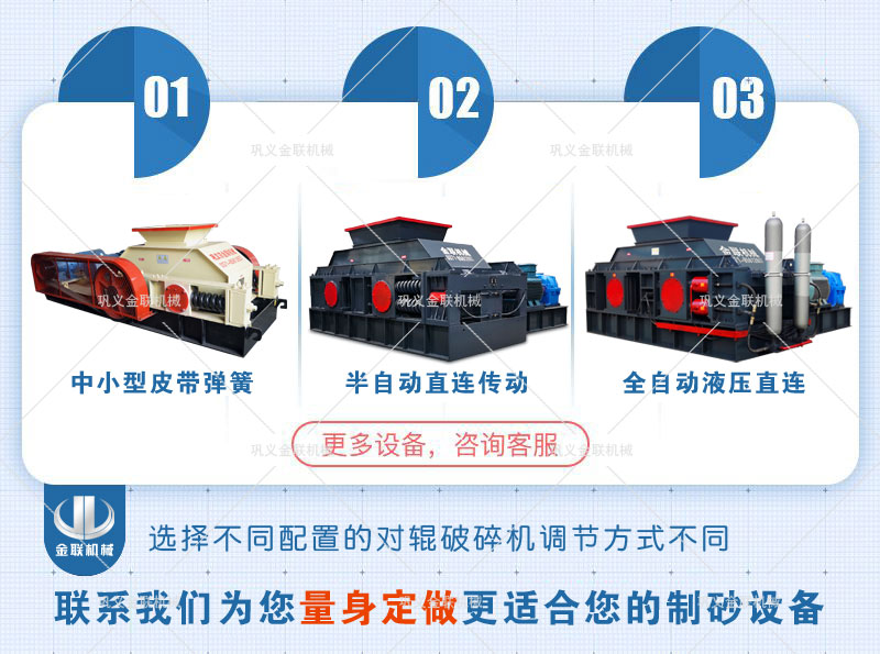 液壓對輥制砂機型號參數(shù)、市場價位多少？